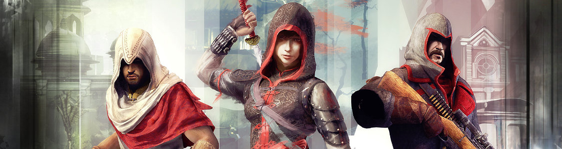 Assassin's Creed Chronicles<br /><span><a href='http://www.assassinscreed.de/ac-chronicles'>3 Assassinen, 3 Abenteuer, 1 Kredo. Jetzt für PS4, Xbox One & PC!</a></span>